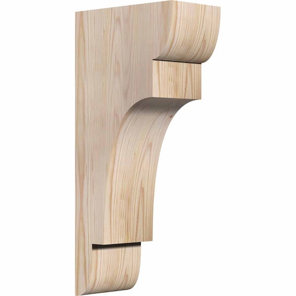 Ekena Millwork New Brighton Smooth Corbel, Douglas Fir, 5 1/2"W x 10"D x 22"H COR06X10X22NEB00SDF - main